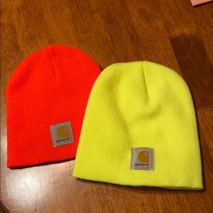 2 Carhartt Beanie Knit Hats